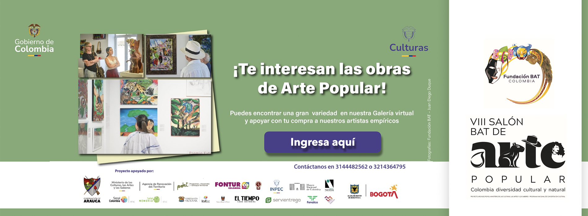 Visita nuestra galería de artistas 